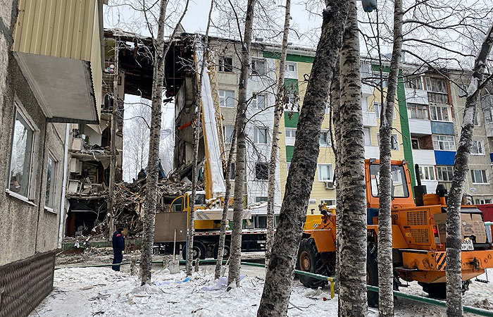 Глава Нижневартовска сообщил, что поврежденный ранее взрывом газа дом подлежит сносу