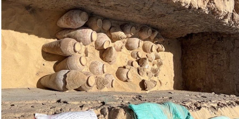 Історичний бар. У Єгипті знайшли сотні стародавніх глеків з вином