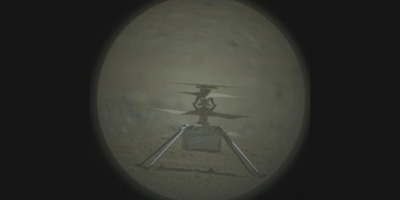 Марсіанські хованки. NASA раптово втратило зв’язок з гелікоптером Ingenuity