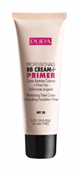 Pupa BB Cream+Primer Oil Free SPF 20 Легкий увлажняющий BB-крем для всех типов кожи | 01