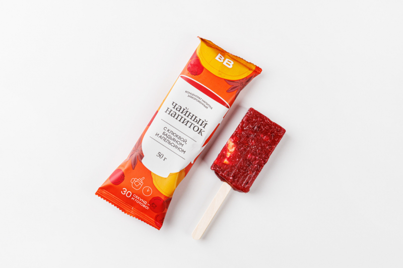 Чайный напиток с клюквой, бадьяном и апельсином